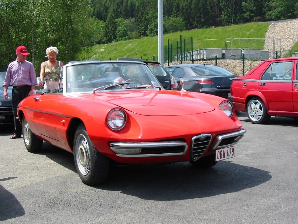 Alfa Romeo Spider Duetto, roadster italien