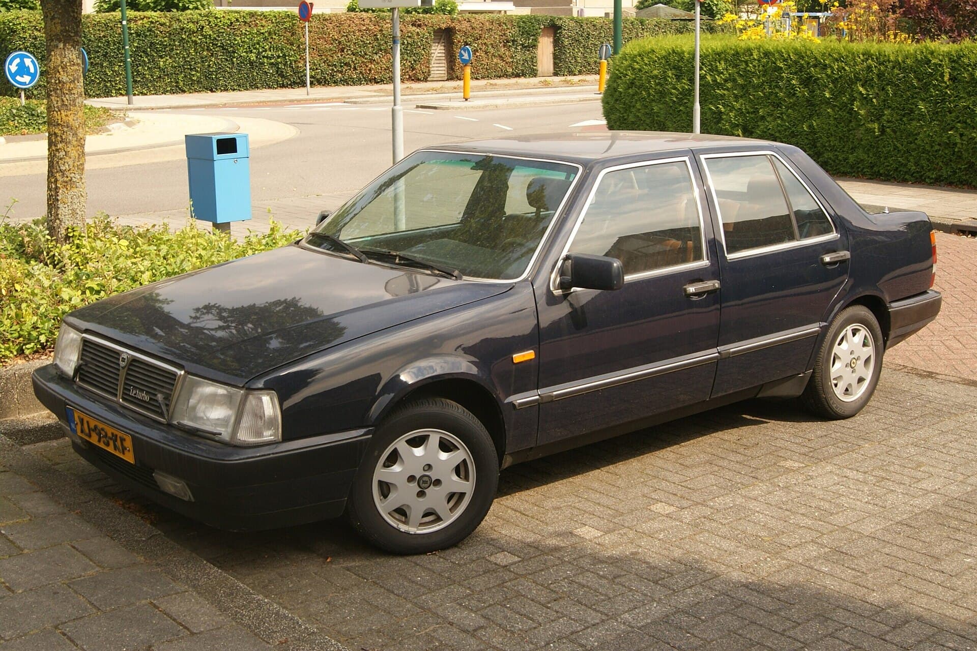 Lancia Thema i.e. Turbo 1989 – vue de trois quarts avant