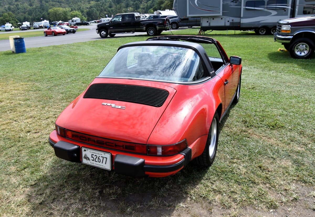 Porsche 911 SC Targa, modèle refroidi par air